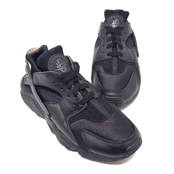 Nike Air Huarache Black Running Sneaker Shoes Women's Size 8.5 - Picture 9 of 12